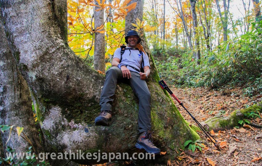 hiking in Japan